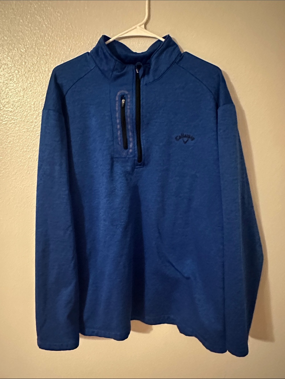 Callaway Royal Blue Qtr-Zip Golf Pullover